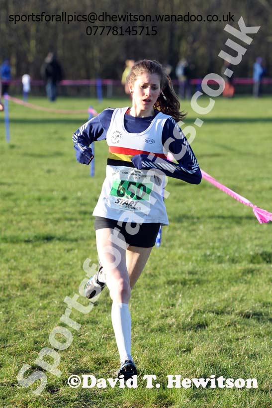 Womens under-17s and 20s North Eastern Cross Country Chanpionships. Photo: David T. Hewitson/Sports for All Pics